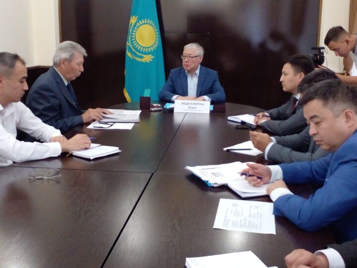 Облыс әкімі қабылдау өткізді